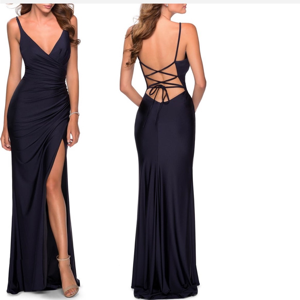 La Femme navy  dress